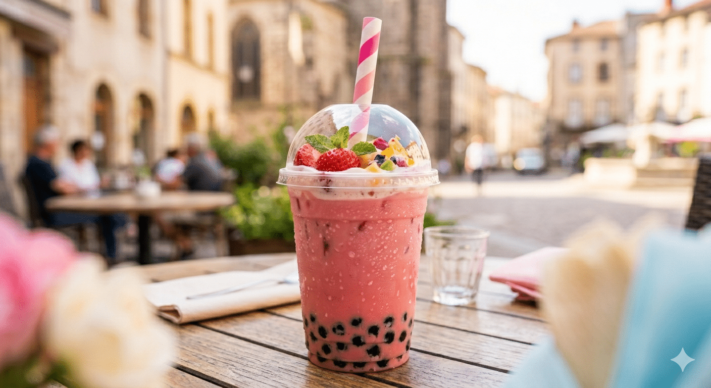 Bubble tea à Brioude