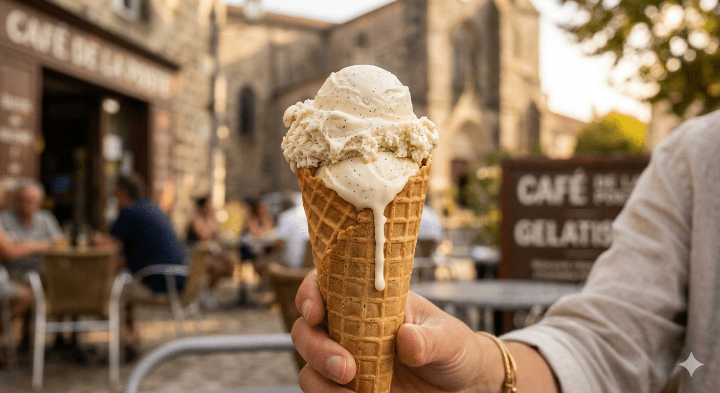 Machine à glace artisanale à Brioude