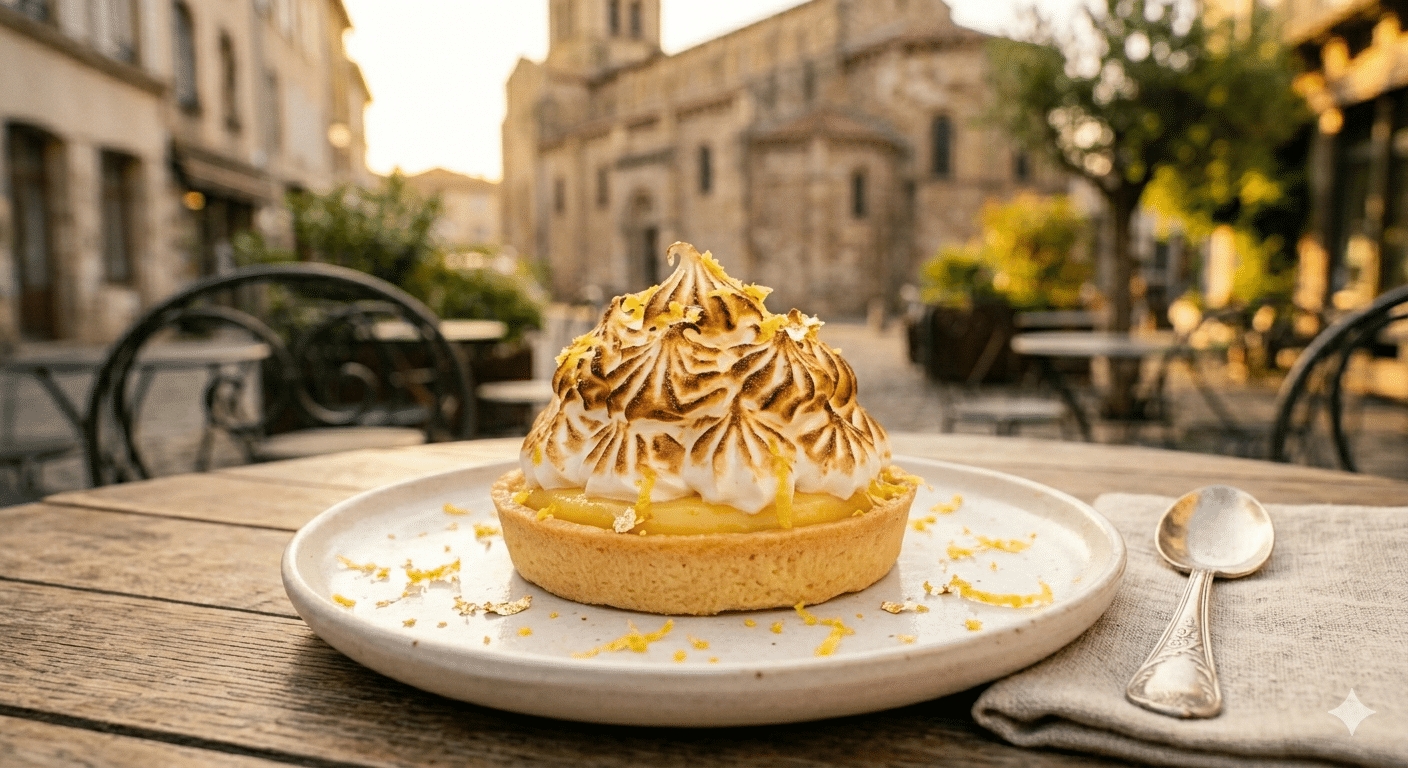 Tarte citron glacée Brioude